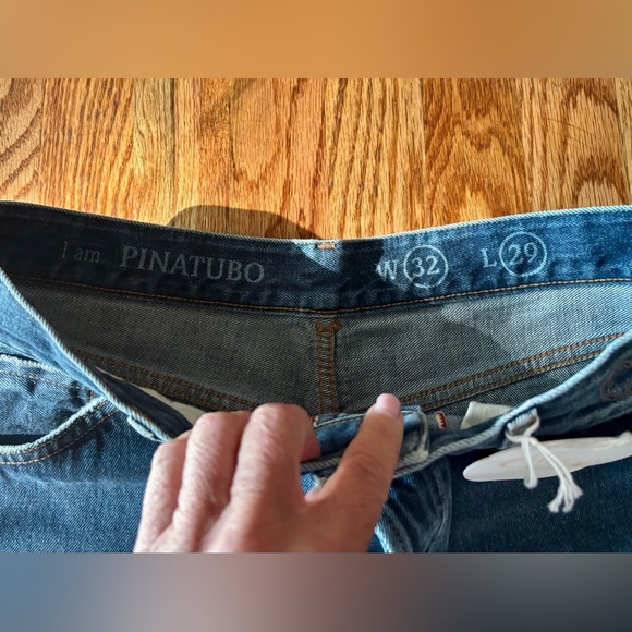 Chloe Pinatubo Premium Denim Wide Leg Jeans. Classic Blue W32 L29 -made in Italy - Picture 5 of 10